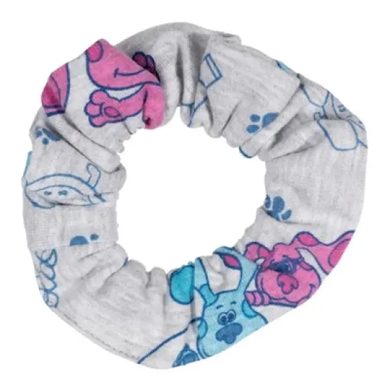 Nickelodeon Blue's Clues Short Sleeve Dress & Scrunchy Light Gray  image {5}