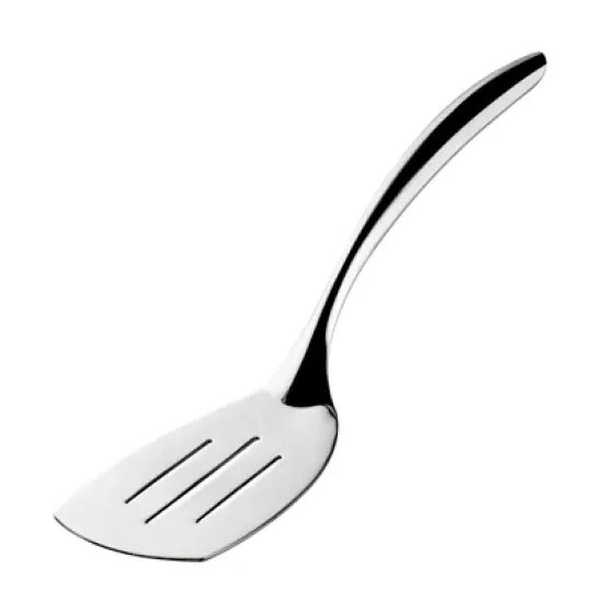 Cuisipro Tempo Slotted Turner, 14.75-Inch, Stainless Steel image {4}