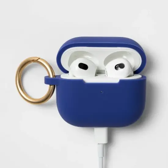 Apple AirPods (3rd Generation) Silicone Case with Clip - heyday&trade; image {1}