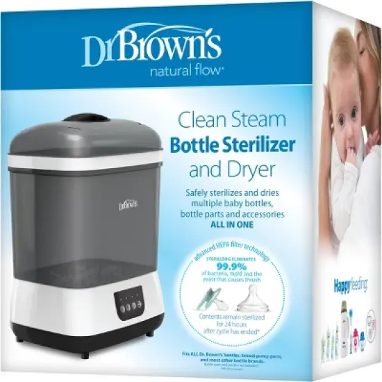 Dr. Brown's Bottle and Pacifier Sterilizer and Dryer - Gray image {6}