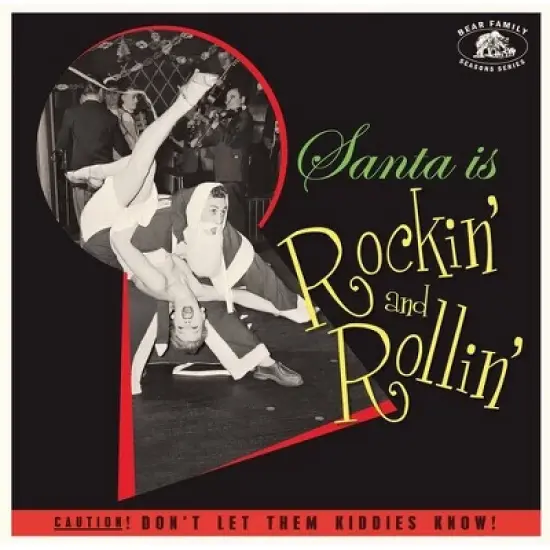 Various Artists - Santa Is Rockin' And Rollin' (Various Artists) (Colored Vinyl Red) image {1}
