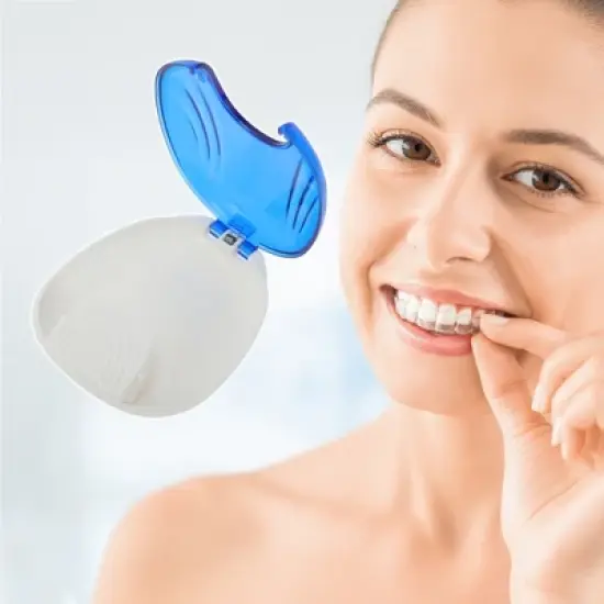 Unique Bargains Shell-shaped Braces Box 1 Pc image {1}