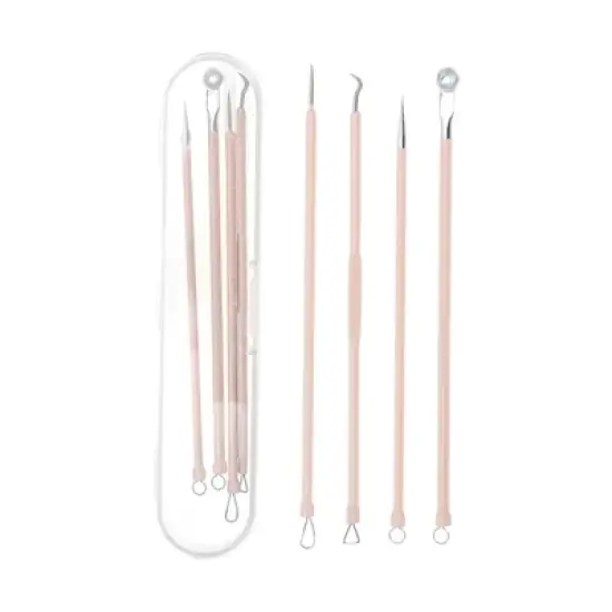 Unique Bargains Facial Pimple Extractor Tool Set 1 Set image {7}