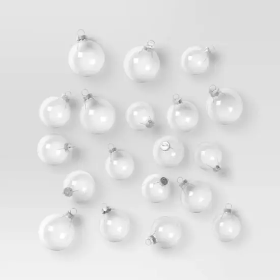 42pc Round Glass Christmas Tree Ornament Set - Wondershop&trade; image {4}