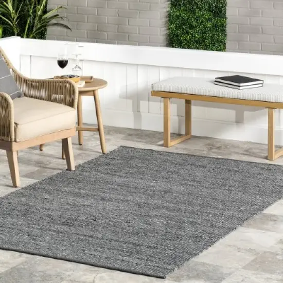 nuLOOM Avalie Casual Indoor/Outdoor Patio Area Rug image {1}