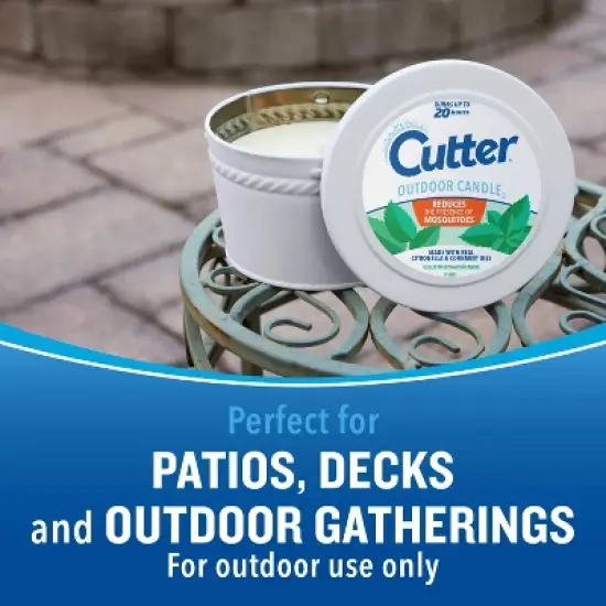 Cutter 11oz Candle 100sq ft Area Insect Repellent image {5}