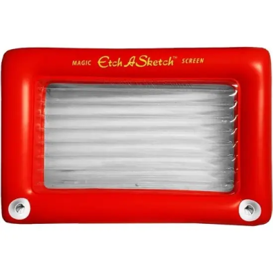 Mighty Mojo Etch A Sketch Inflatable Pool Float 6 Feet Tall image {1}