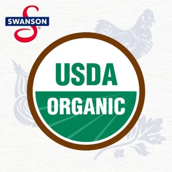Swanson 100% Natural Gluten Free Organic Free-Range Chicken Broth - 32 oz image {4}