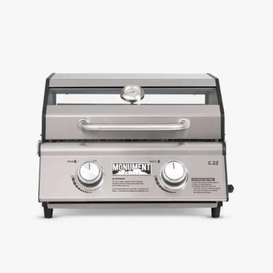 Monument Grills 2 Burner Portable Grill image {6}