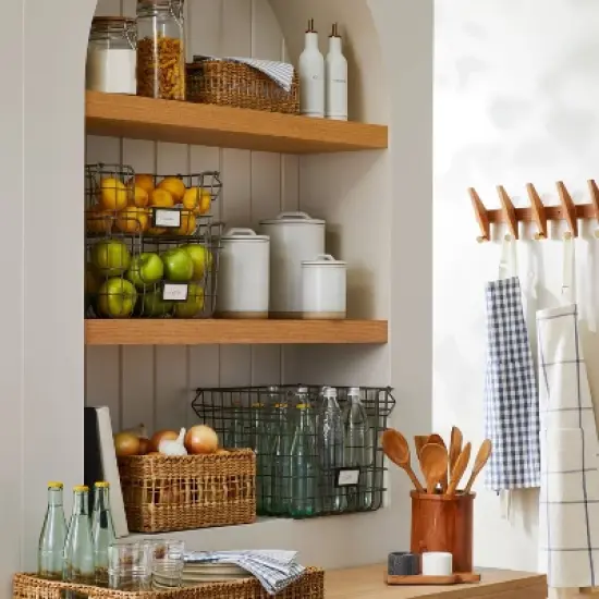 4pk Home Organization Metal Label Set - Hearth & Hand&trade; with Magnolia image {1}