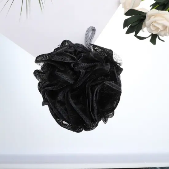 Unique Bargains Bath Shower Loofah Sponge 5.51"x4.72" 1 Pc image {5}