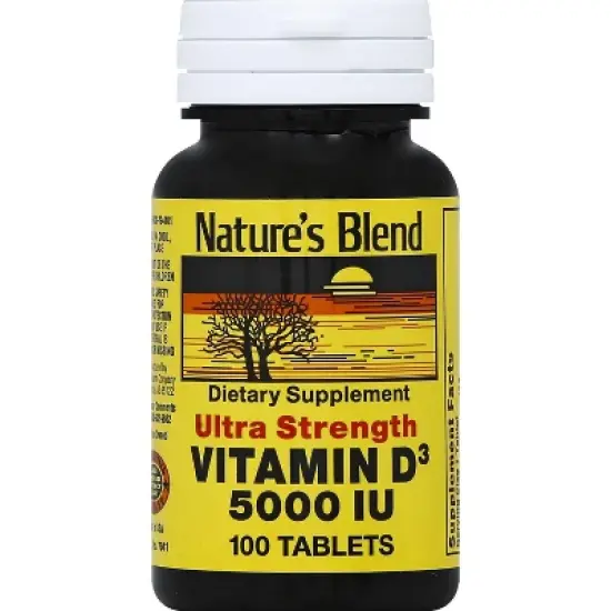 Natures Blend Vitamin D3 100 ea image {4}