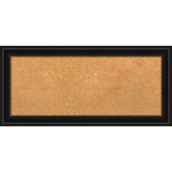 Amanti Art Manhattan Framed Corkboard, Natural Cork image {9}