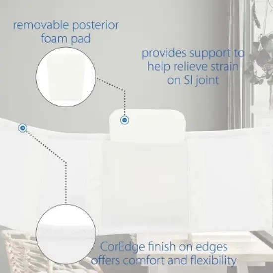 Core Products Elastic Sacroiliac Spinal Support w/ Pad image {4}