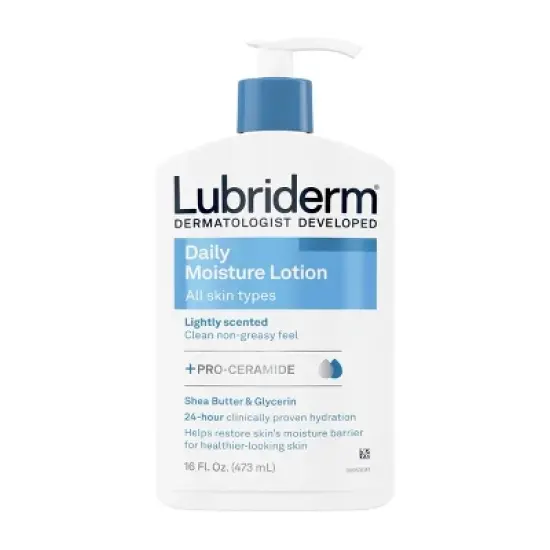 Lubriderm Daily Moisture Body & Hand Lotion For Dry Skin with Pro Vitamin B5 - Scented - 16oz image {5}