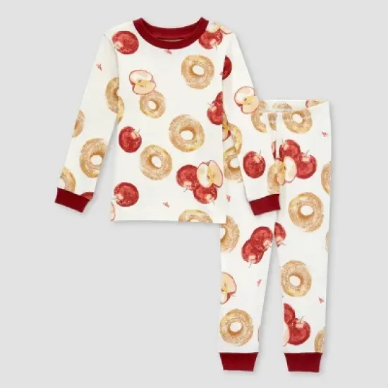 Burt's Bees Baby&reg; Girls' 2pc Pajama Set image {4}