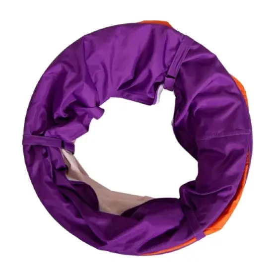 Pacific Play Tents Kids Institutional Tunnel - Orange/Purple image {5}
