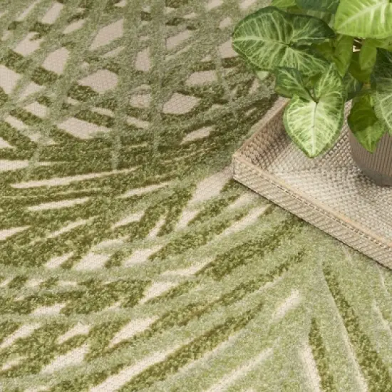 Nourison Aloha Palm Beach Flatweave Outdoor Rug image {3}