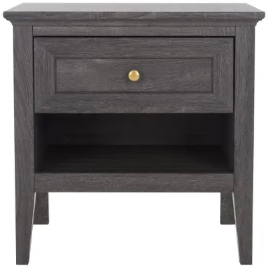 Sondra 1 Drawer 1 Shelf Nightstand - NST9609 - Safavieh image {14}