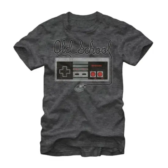 Men's Nintendo Old School NES Controller T-Shirt image {3}