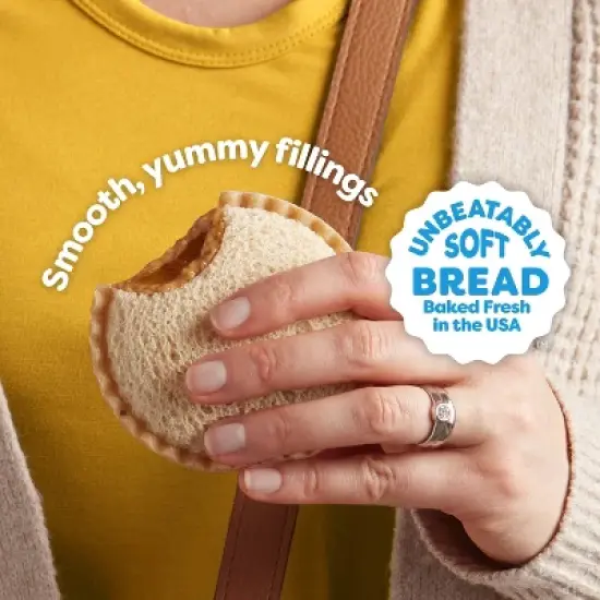 Smucker's Uncrustables Frozen Peanut Butter & Honey Spread Sandwich image {3}