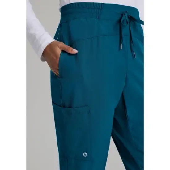 Barco One Women's Boost 3-Pocket Mid-Rise Jogger Scrub Pant image {4}