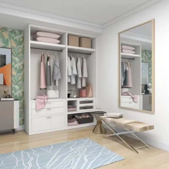 Contemporary Stainless Steel Cowhide X-Bench Beige - Olivia & May image {11}