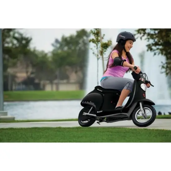 Razor Pocket Mod Miniature Euro Electric Kids Ride On Retro Scooter image {3}