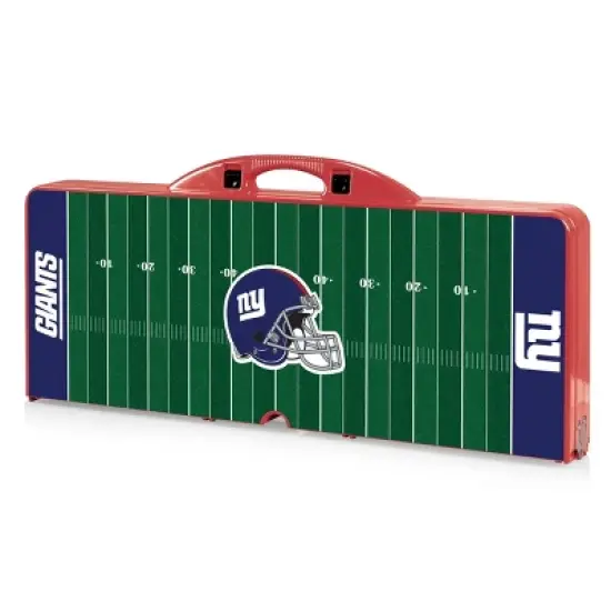 NFL New York Giants Portable Folding Table with Seats image {2}