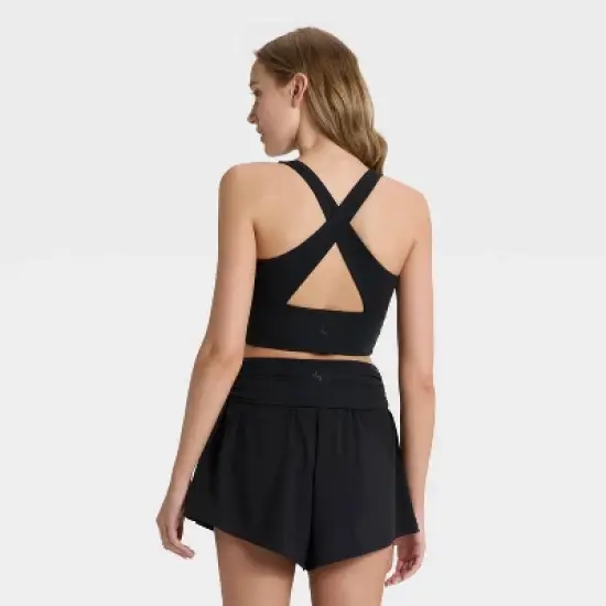 Women's Cinched Longline Sports Bra - JoyLab&trade; image {1}