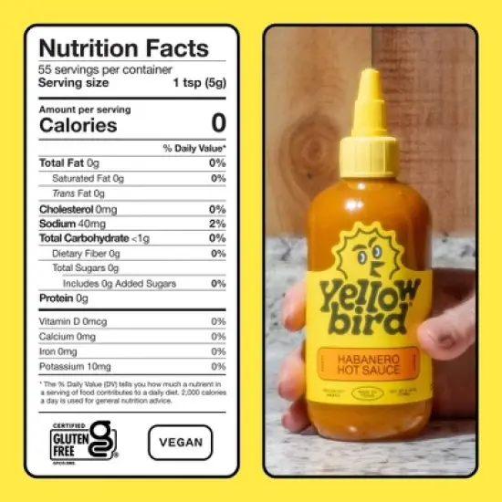 Yellowbird Habanero Hot Sauce - 9.8oz image {7}
