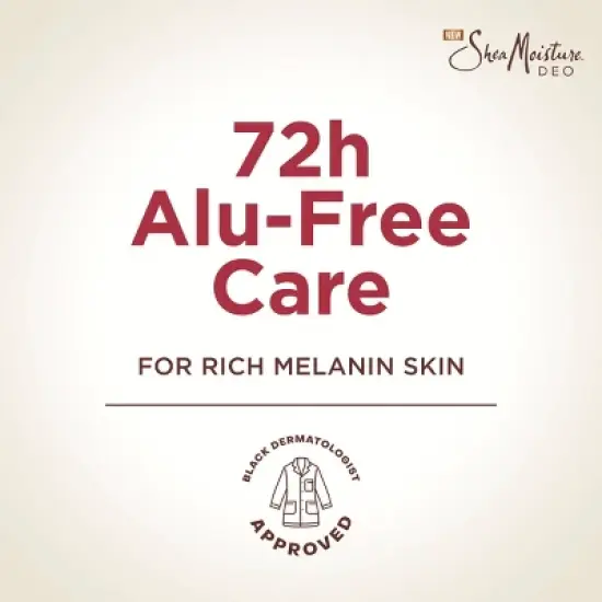 SheaMoisture Solid Deodorant Stick - Fresh Coconut & Hibiscus - Aluminum-Free 2.6oz image {8}