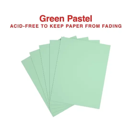 MyOfficeInnovations Pastel Colored Copy Paper 8 1/2" x 11" Green 500/Ream (14781) 490936 image {4}
