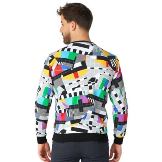 OppoSuits Men's Sweater - Testival - Multicolor image {1}