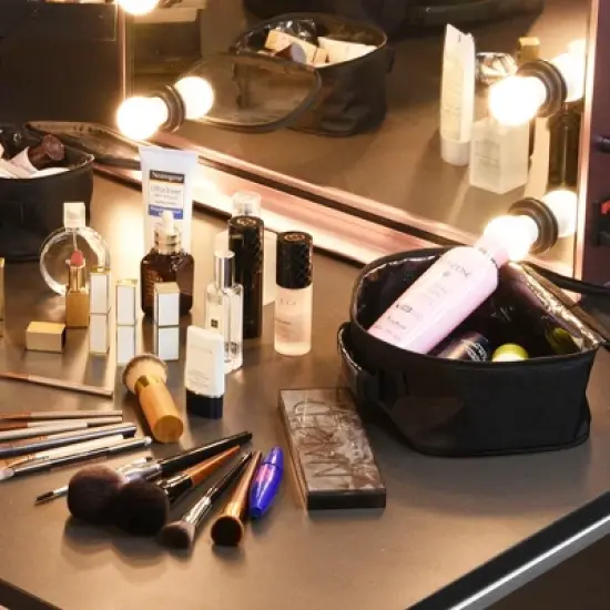 Byootique Travel Toiletry Bag Portable Cosmetic Storage Organizer image {6}