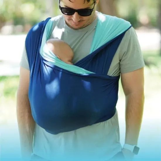 Baby K'tan Pre-Wrapped Ready To Wear Baby Carrier Active Oasis image {6}