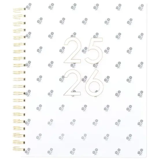 Sugar Paper Essentials 2025-2026 Weekly/Monthly Planner 11"x9.5" Harbor Floral image {8}