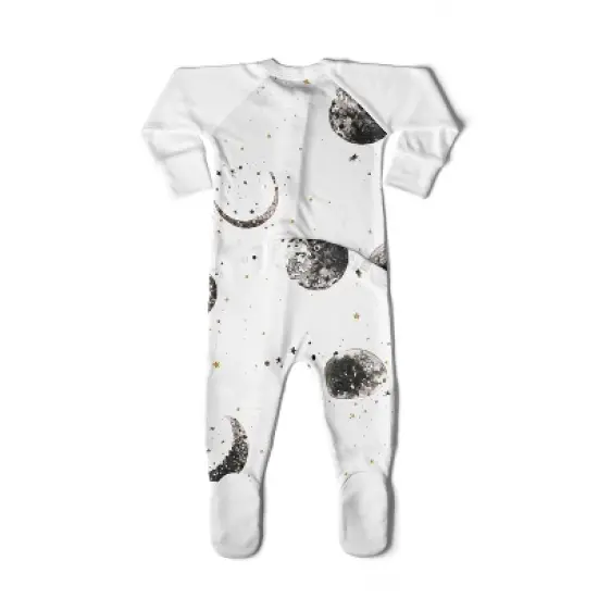 Goumikids Viscose made from bamboo + Organic Cotton Sleep and Play Zippered Jumpsuit image {5}