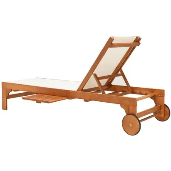 Ralden Sunlounger - Outdoor - PAT7070 - Natural/Beige -Safavieh image {6}