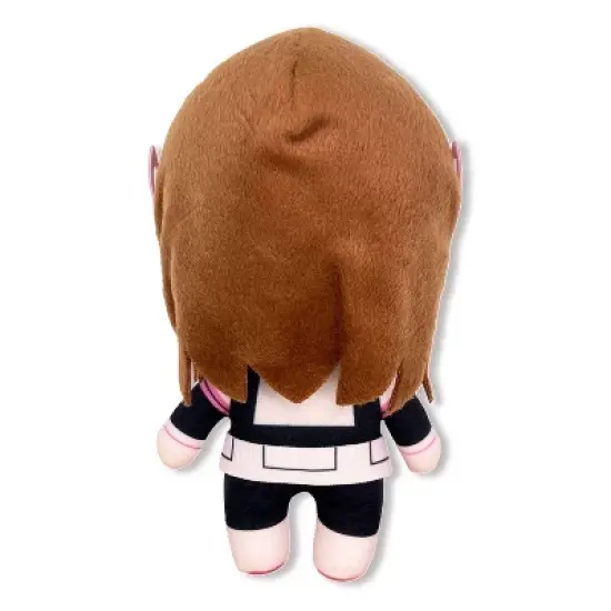 GREAT EASTERN ENTERTAINMENT CO MY HERO ACADEMIA S3- OCHACO HERO COSTUME PLUSH 8"H image {1}