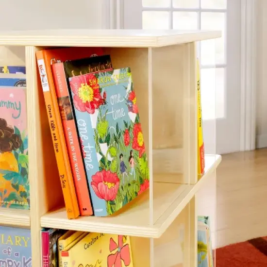 Guidecraft EdQ Rotating Book Display 3 Tier image {2}