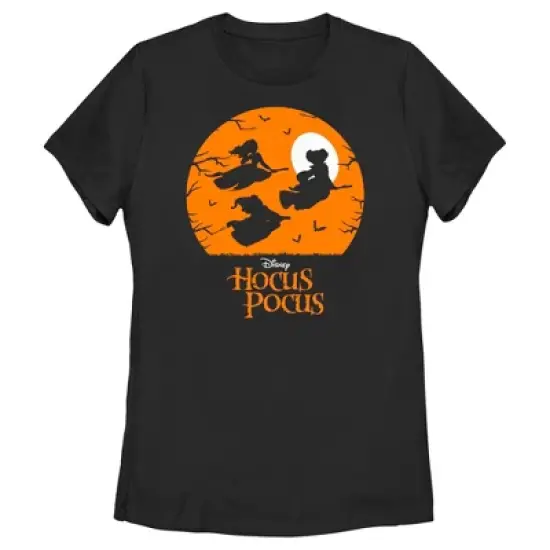 Women's Hocus Pocus Witch Silhouette T-Shirt image {3}