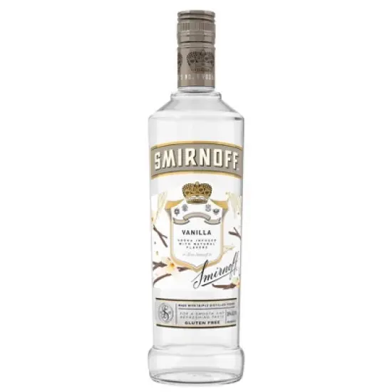 Smirnoff Twist of Vanilla Flavored Vodka - 750ml Bottle image {9}
