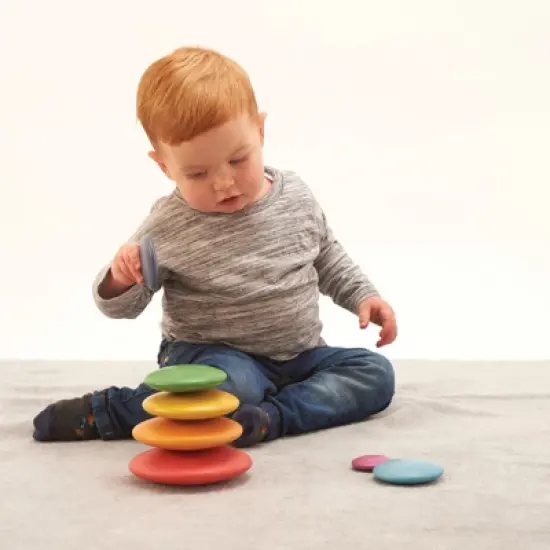 TickiT Rainbow Buttons, Set of 7 image {4}