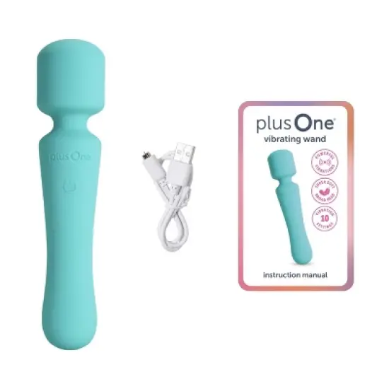 plusOne Rechargeable and Waterproof Wand Vibrator image {5}