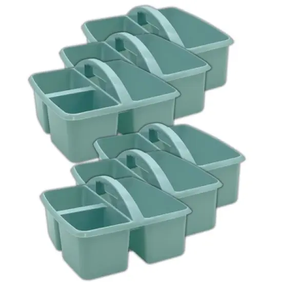 Teacher Created Resources&reg; Plastic Storage Caddy, Calming Blue, Pack of 6 image {4}