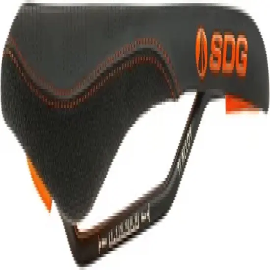 SDG Radar Saddle - Black/Orange Rail Material: Titanium Alloy Width: 138 image {7}
