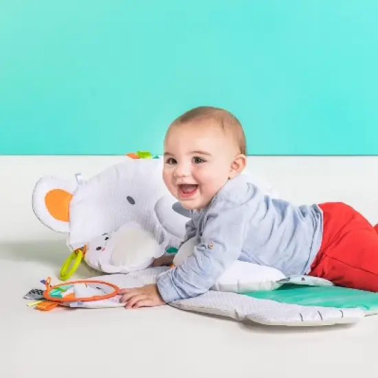 Bright Starts Tummy Time Prop & Play Mat image {10}