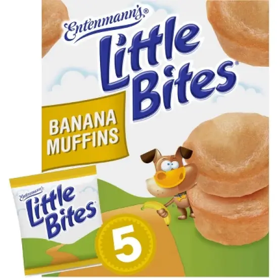 Entenmann's Little Bites Banana Muffins - 8.25oz/5ct image {9}