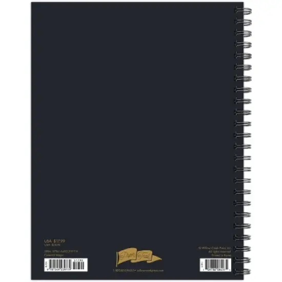 Willow Creek Press 2024 Weekly Planner 8.5"x6.5" Softcover Celestial Magic image {1}